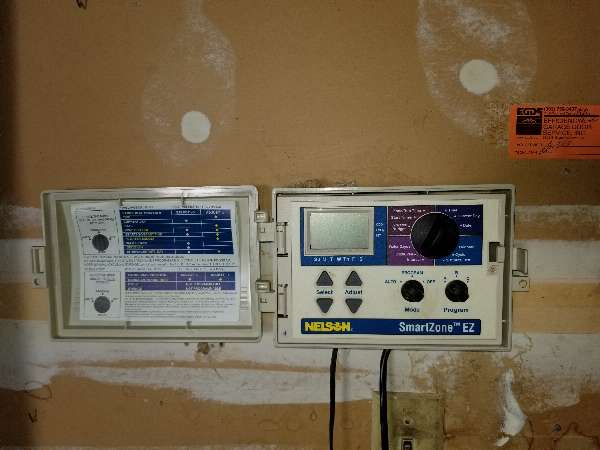 This is the old sprinkler system controller.